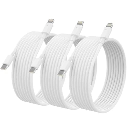 3 kpl 2 metrin iPhone-kaapeli (USB-C–Lightning)
