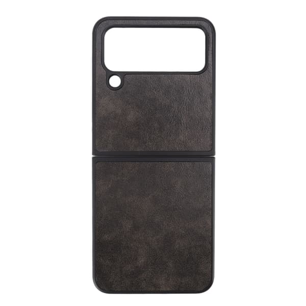 Foldable Screen Mobile Phone Case Leather Foldable Screen Phone Cover Protection for Samsung Galaxy Z FLIP 4 Camouflage Green