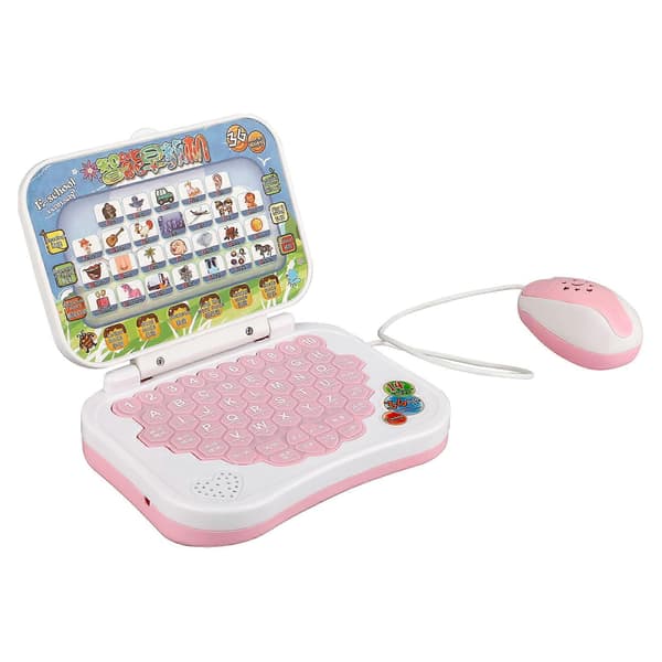 Lærende Computer til Børn med Mus Uddannelsesmaskine Læseplade Legetøj Gave Tilfældig Farve