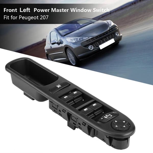 Electric Window Lifter Main Switch Front Left for Peugeot 207 6490.EH