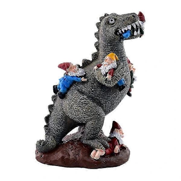 Valentinsdagsgave Dvergpynt Dinosaurharpikspynt Juletrepynt