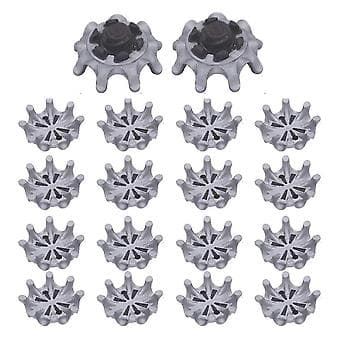 18 stk Golfsko Spikes For Golfsko Myke Erstatningspigger Golf Spikes Pins Passer De Fleste Golfsko