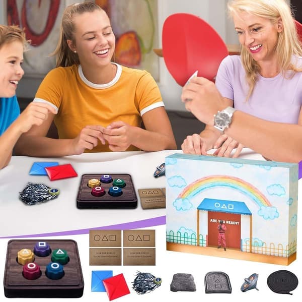 Squids Korean Folk Game Set, Korean Traditional Game