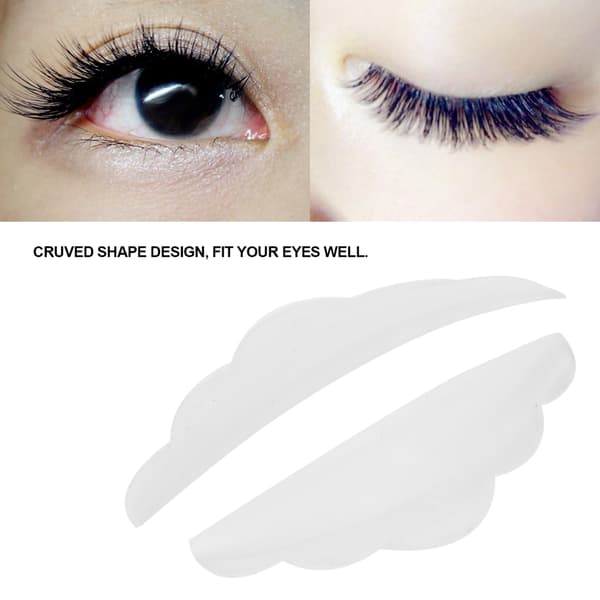 3 Pairs Curl Silicone Shield Pads Eyelash Lifting Curling Eyelash Extension S M L