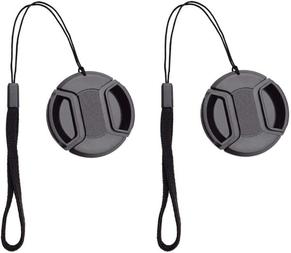 55mm linssinsuojus pidikkeellä - 2 kpl
