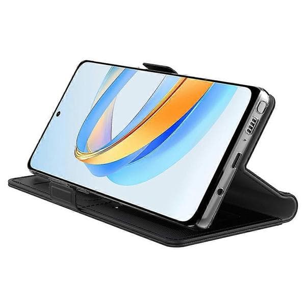 Compatible with Honor 600 Pro 5G Case PU+TPU Magnetic Flip Phone Case with Stand