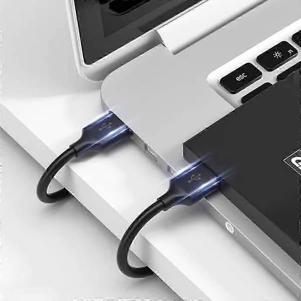Slidstærkt USB A Han til Han Kabel USB-ledning/Dobbelt USB-ledning Uden Forsinkelse