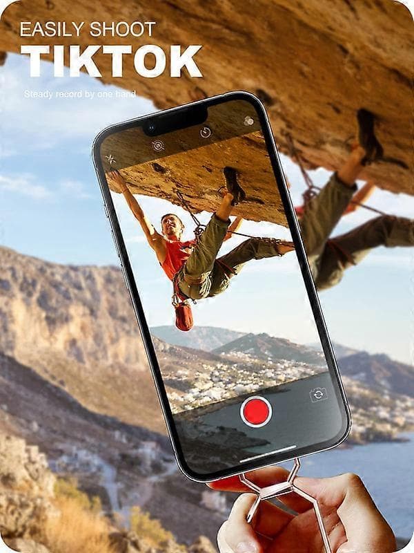 Magnetisk Telefongrep, Telefonstativ for Baksiden av Telefondeksel