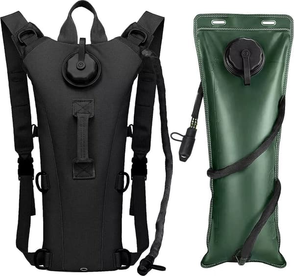 Hydration Backpack - Water and Drink Backpack - 3L with Straw - BPA-Free - Water Backpack - Backpack Water Bag - Hydration Backpack ...