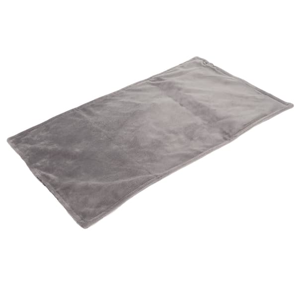 Electric Heating Pad 19x11 inch USB Fast Heating 3 Temperature Modes Foldable Soft Material Small Heating Pad for Back Waist Legs
