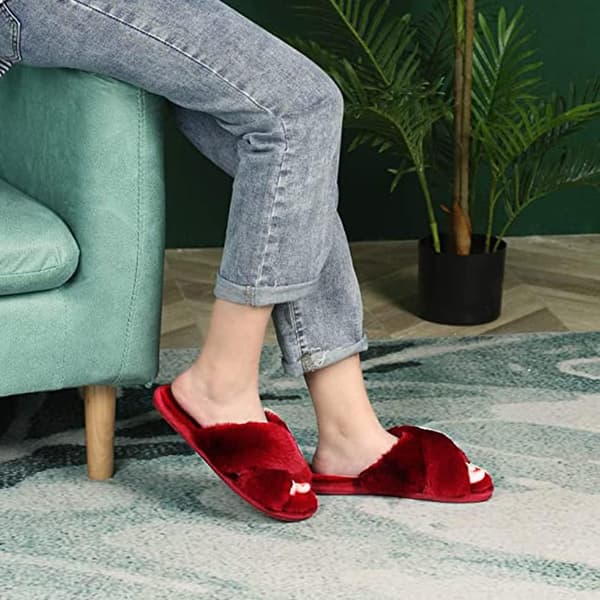 Women's Plush Warm Fur Slippers