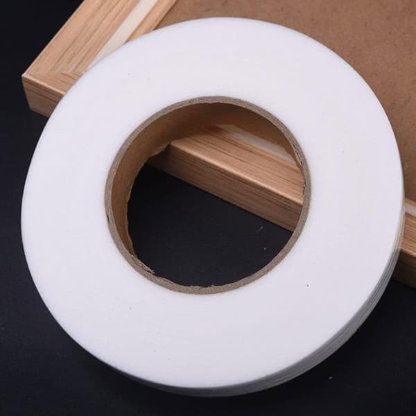 Strykebånd - OTBACT - 60M x 2CM - Hvit - Non-Woven - Enkel Søm [DB] hvit white
