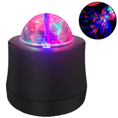 USB DJ-lamper Billamper Discolyseffekter Scenelys LED-krystall