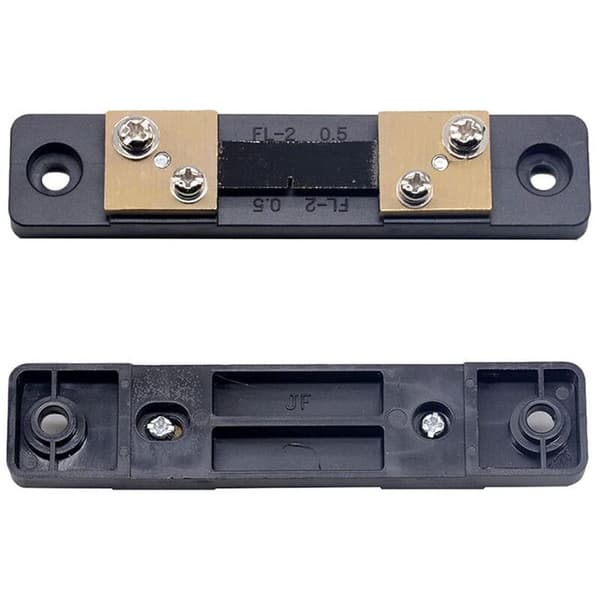 2 STK 0,28 tommer Digital Volt Amper Voltmeter Amperemeter DC 100V 50A 3-bits Spenningsstrømmåler med 50A 75MV Shunt