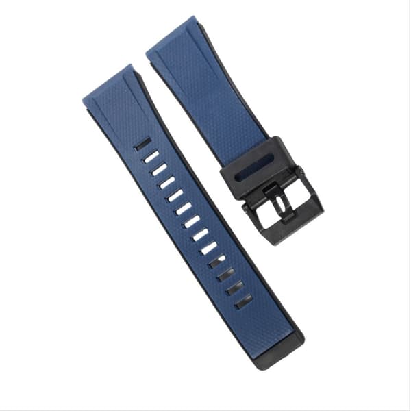 Silikonerem til Casio GA2000, PRG-600, PRW-6600 og PRG-650 - 24mm bred, behagelig og stilfuld udskiftningsrem Mørkeblå DarkBlue