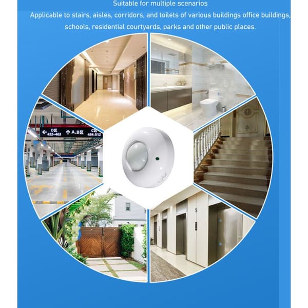 Bevægelsessensor PIR-sensor Radarsensor AC110-240V Bevægelsessensor til LED-lampe