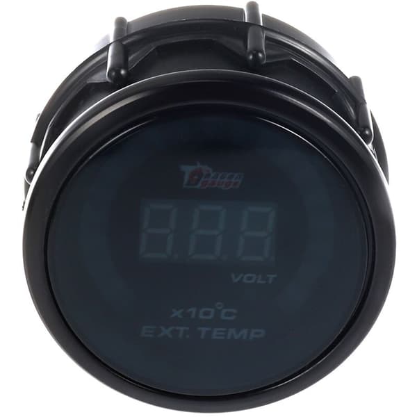 Udstødningsmåler Modificeret Bil Udstødningsmåler 20LED 52mm 2 Tommer