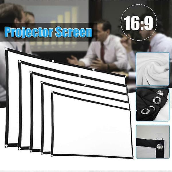 Sammenklappelig Projektionsskærm Teater HD Projektionsskærm Spil 60 tommer Type 2 60inch Type 2