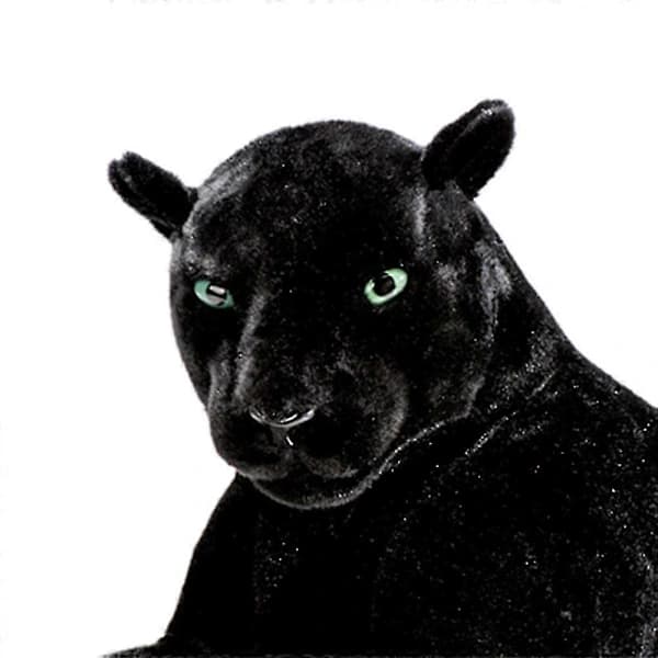 Deluxe Paws Large Black Panther Realistic Plush Toy 100 cm