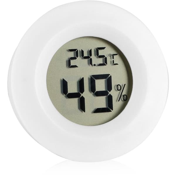 Digitalt temperaturhygrometer for øgler/edderkopper/terrarium hygrometer og termometer