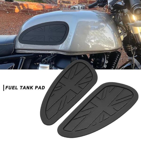 New Models Motorcycle Rubber Tank Traction Pad Side Gas Knee Grip Protector For- Interceptor 650
