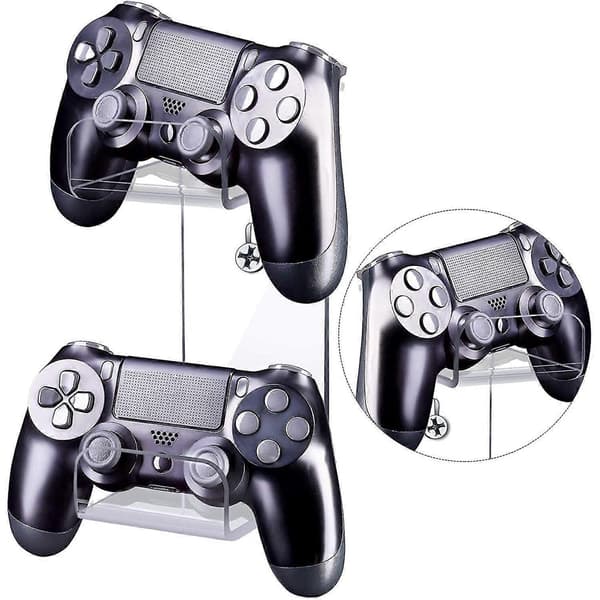Universal Spilcontrollerholder Vægmonteret Headset Stativ Hænger Pladsbesparende Gamepad Holder Væg [DB]