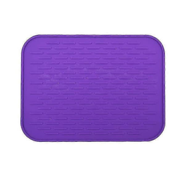 Silikon oppvaskmatte - 21,5 x 15,5 cm - oppvaskmatte, benkeplate