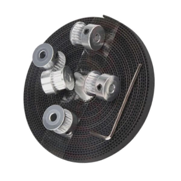 20T Timing Belt Pulley Bore 5mm Synchronous Wheel 3D Printer Replacement Kit