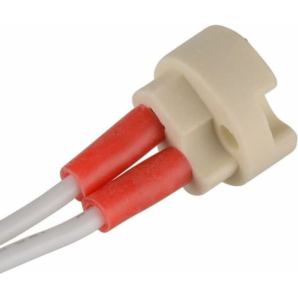 6-pack MR16 lamphållare, 16 cm anslutningsadapter för MR16 GU5.3 keramiska CFL halogenlampor [Energiklass A+]