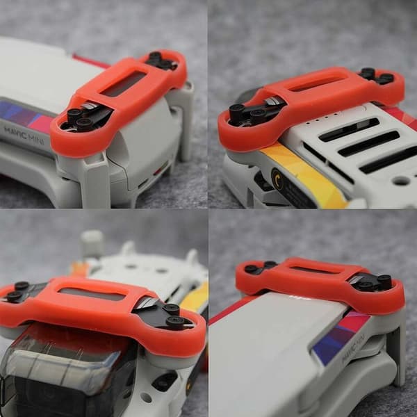 Mavic Mini Propelholder Stabilisator Silikone Propelmotor Beskyttelsesdæksel til Dji Mavic Mini Drone Tilbehør (1 Par)