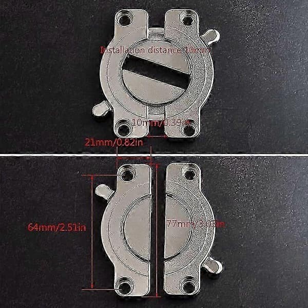 Metal Table Connector, Table Lock, Dining Table Lock, for Office Desks, Furniture, Tabletop Accessories