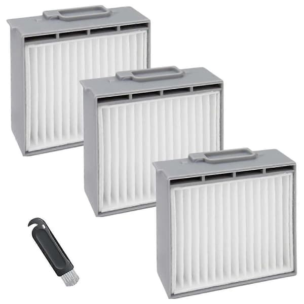 3-pak Hepa Filter Erstatning til Max 705 Vac/Plus 504 Vac Robotstøvsuger Dele Støvsugerfilter