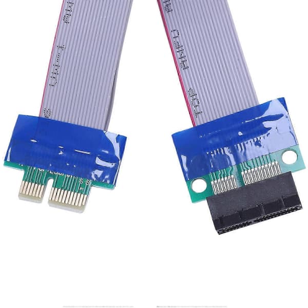 PCI-Express PCI-E 1X Riser -kortti Flex-jatkokaapeli PC:lle