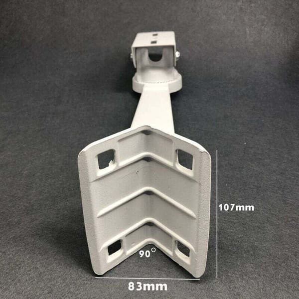 Dome Cameras Security Camera CCTV Surveillance Camera Bracket, 90 Degree External Wall Corner Arm..DEBUNS