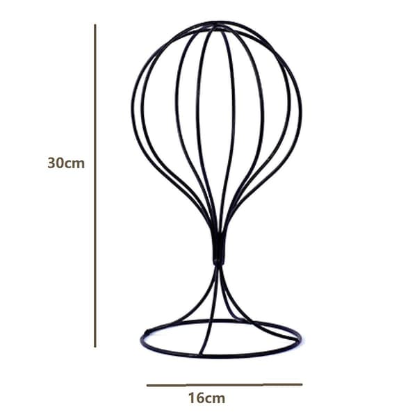 2 stk. moderne metal hat stativer, holdbart stabilt kasket stativ, parykholder, hat udstillingsstativ, hat model stativ til voksne