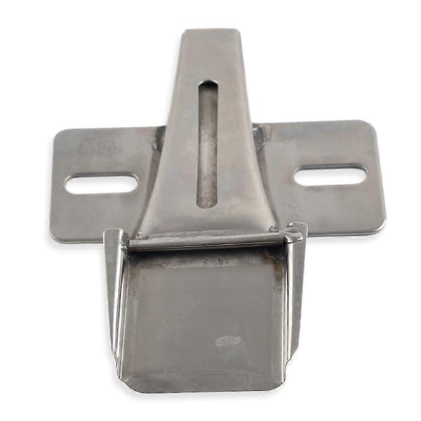 Steel Belt Loop Folder 1-3/4\" (44mm) x 7/8\" (22mm) Double Fold Upward Reverse Loop Compatible with Lockstitch Sewing Machine #409 (FMY)