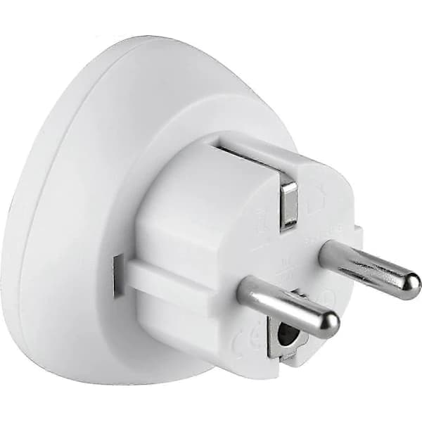 70060 Reiseadapter Australia/Kina til Frankrike/Europa, Hvit