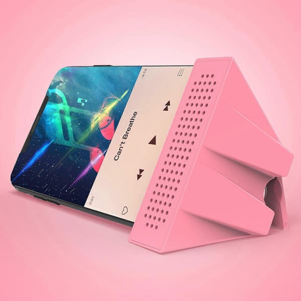 Portable Sound Amplifier Phone Holder Universal Audio Speaker Mobile Phone Bracket
