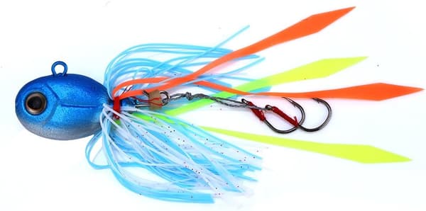 Fiskedrag med 3D-øjne, blyhoved, kunstige lokkemidler, blød agn, trekrog