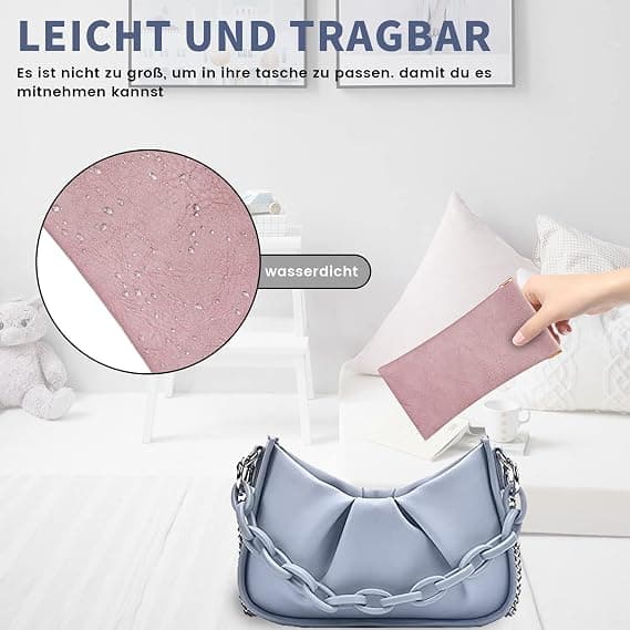 2 st Bärbara Läder Solglasögonfodral, Mjukt Glasögonfodral, Gl DXGHC
