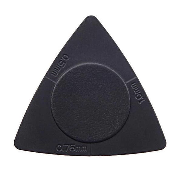 10 st 1,0 mm 0,75 mm 0,5 mm 3 tjocklekar ABS Gitarrplektrum Kit Paddlar för Gitarrist