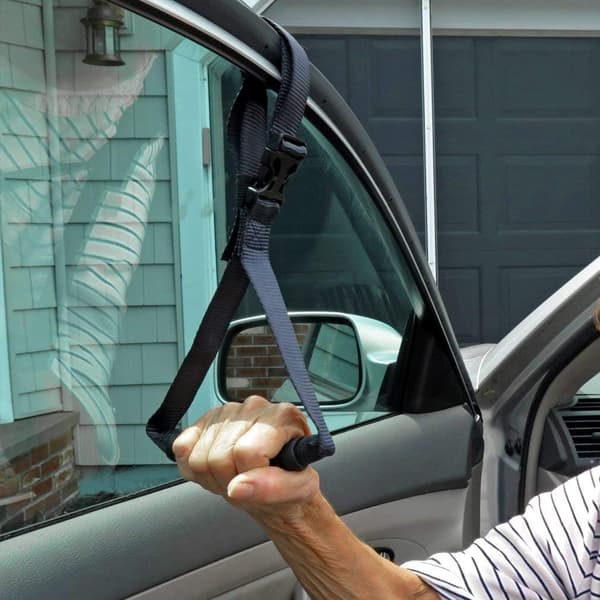 Adjustable Car Handle Standing Extra Safety Handle Vehicle Support Nylon Handle Car Aid for Elderly, Disabled, Pregnant Women