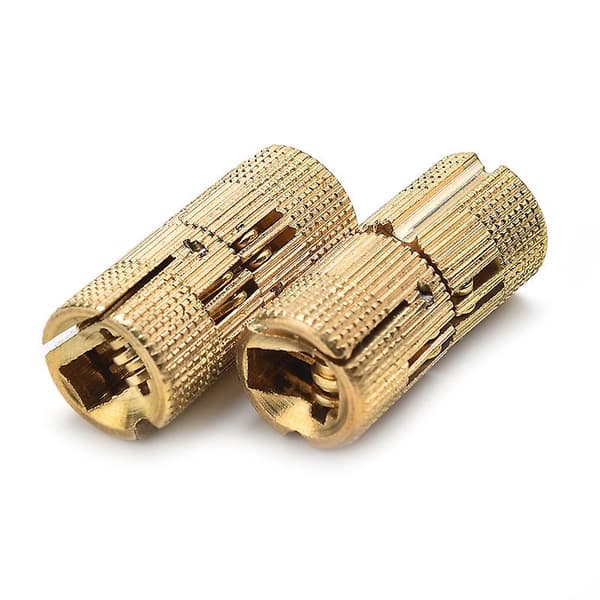 4pcs Barrel Hinges Copper Brass Cabinet Gift Box Hidden Brass Concealed Hinges