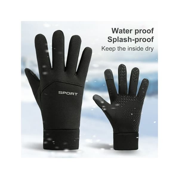 Winter Gloves Non-slip Waterproof Windproof Gloves XL