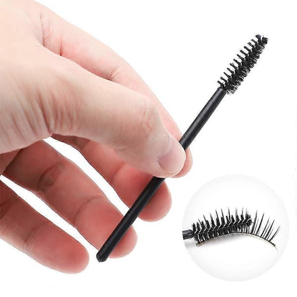 Foldable Eyebrow Brush Eyelash Separator Eyebrow Eyelash Grooming Brush for Makeup Accessories (4 Pieces)