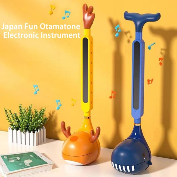 Legetøjsinstrument med Klar Lyd, Flere Spillemåder, Justerbar Musik, Musikundervisning, Japansk Otamatone, Elektronisk Instrument Pink