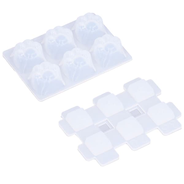 Resin Casting Molds Cat Claw Shape Cleanable Decorative DIY Keycaps Silicone Accessories for Gift