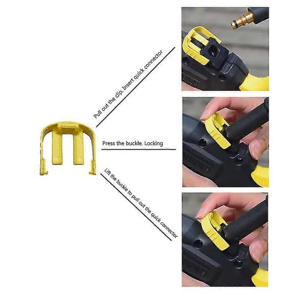 C-clips Kontaktudskiftning til Kärcher K2 K3 K7 Bilvask Trigger db