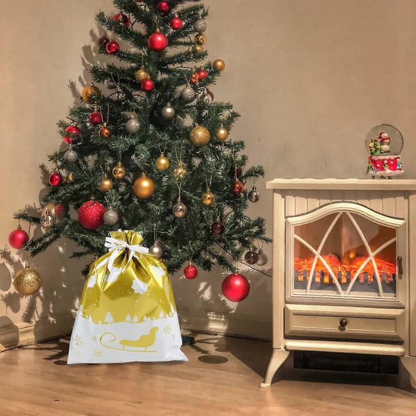 Vfedsrsge Julklapp Dragskopåsar, Julgodis Presentpåsar