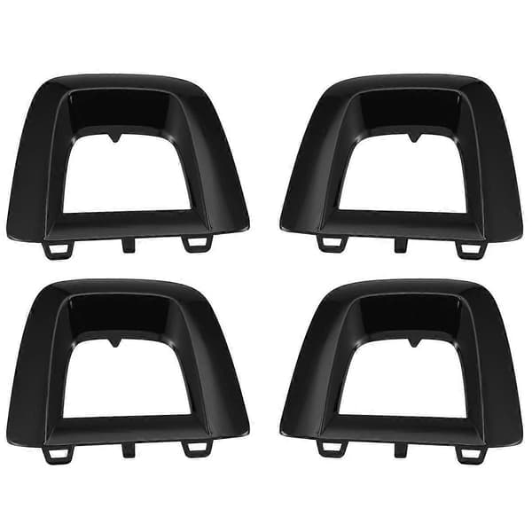 4 stk. sorte frontspoiler-sider til kofanger 2538856300 2538856400 2538856700 2538856800 til X253 C253